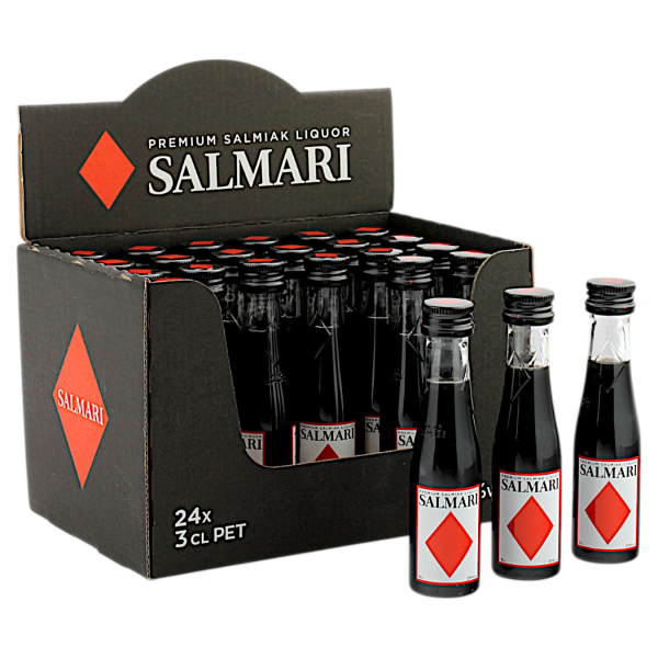 Salmari salmiak Lakritzlikör 25% vol 24 x 30ml